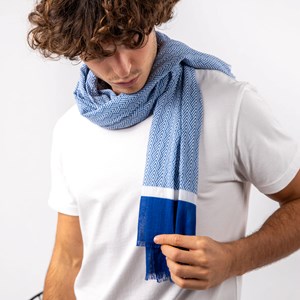 Foulard en coton bio biarritz