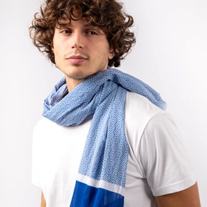 Foulard en coton bio biarritz