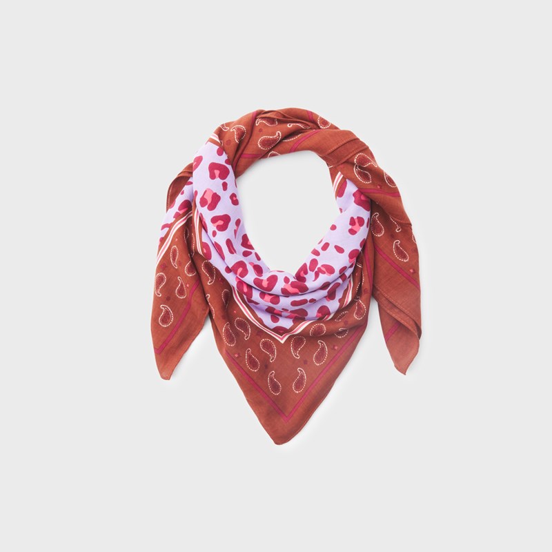 Foulard femme en coton bio suzanne