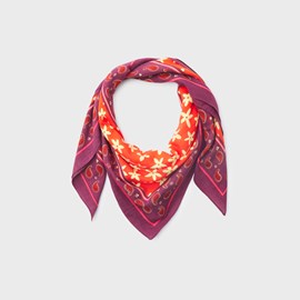 Foulard femme en coton bio célestine