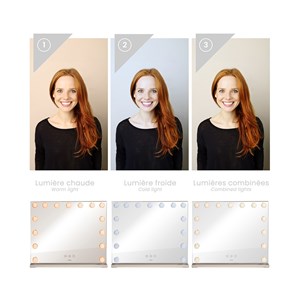 Miroir de maquillage hollywood