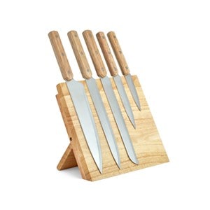 Set de 5 couteaux et support magnétique