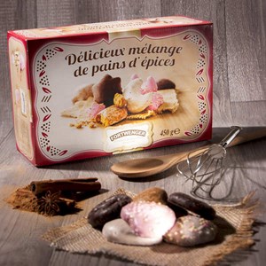 Mélange de pains d'épices d'alsace