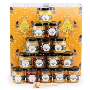 Coffret 15 miels de france et monde