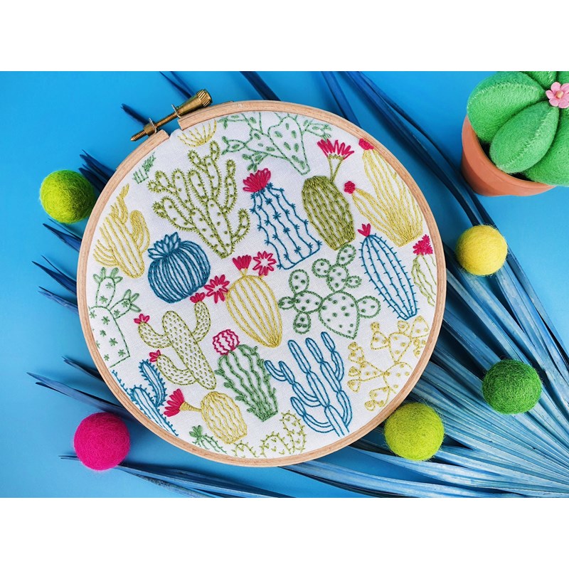 Cactus cactus kit de broderie à