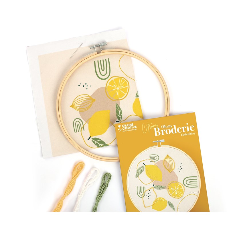 Kit broderie graine créative o