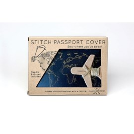 Protège  passeport stitch à broder