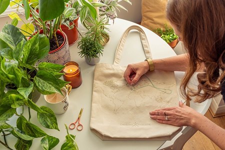 Sac fourre tout stitch your travels