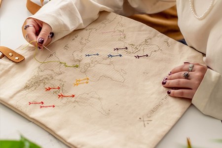 Sac fourre tout stitch your travels