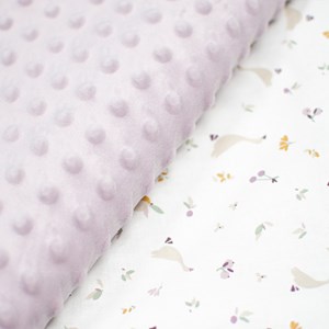 Couverture minky réversible sidonia