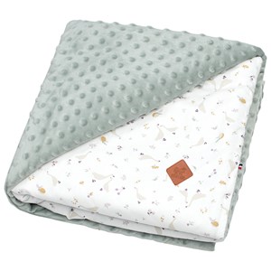 Couverture réversible en minky sidonia