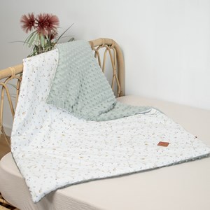 Couverture minky réversible sidonia