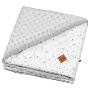 Couverture réversible en minky sidonia