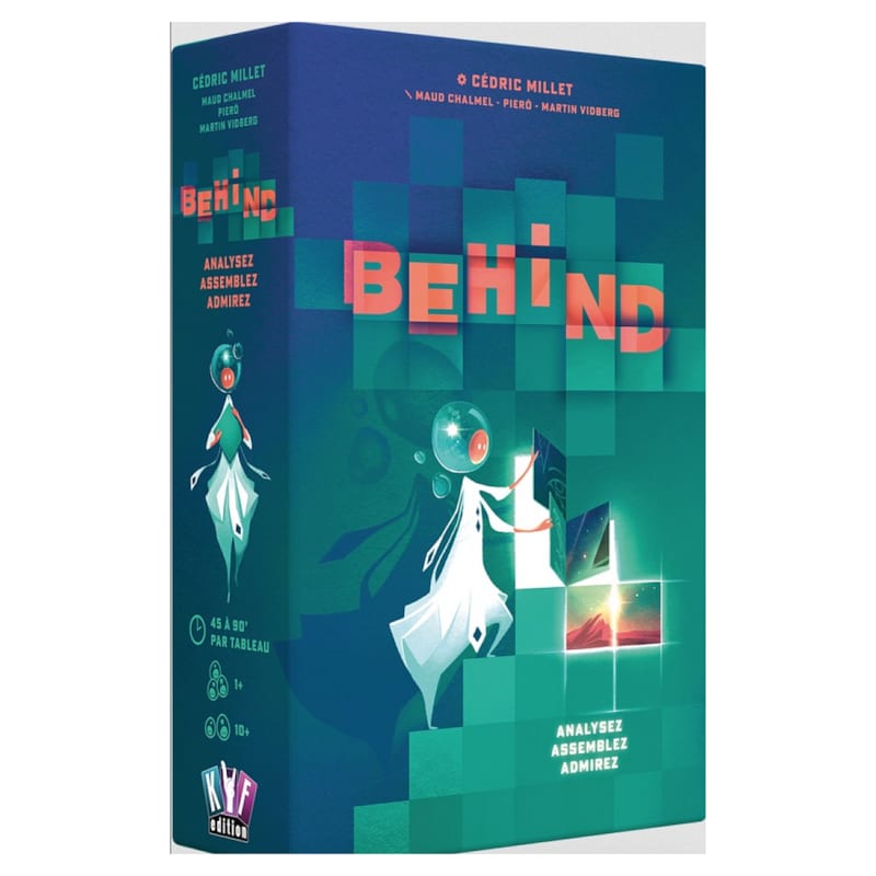 Éditions Asmodee - Behind - casse tete cooperatif