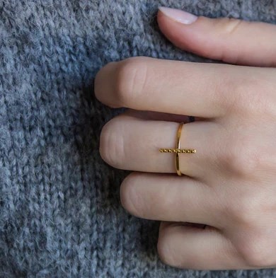 Fabien Ajzenberg - Bague cross line