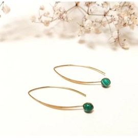 Boucles nina malachite