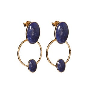 Boucles sila lapis lazuli