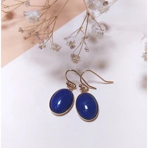 Boucles grand nino lapis lazuli