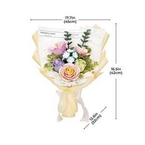 Maquette spring time bouquet