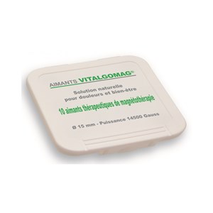 Coffret 10 aimants thérapeutiques 15 mm