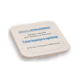 Coffret 10 aimants thérapeutiques 12 mm