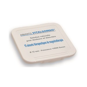 Coffret 10 aimants thérapeutiques 12 mm