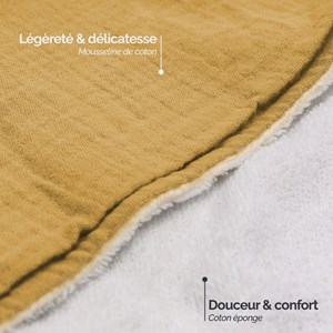 Cape, sortie de bain - 100 x 100 cm