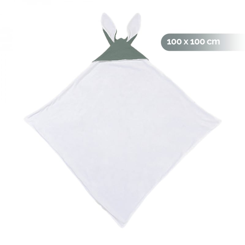 Cape, sortie de bain - 100 x 100 cm (Monsieur Bébé) - Image 1