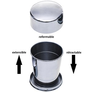 Tasse inox pliable fosco stainless stee