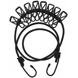 Corde à linge fosco elastic clothes line 2 mètres
