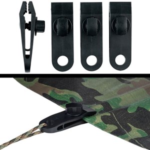 Clips avec œillets fosco pour tarp et b