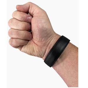 Bracelet manille homme anti-ondes  noir