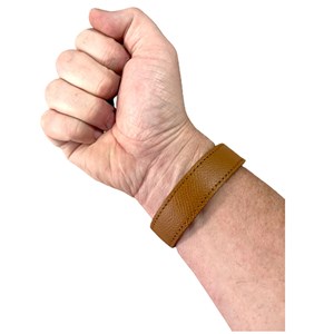 Bracelet manille homme anti-ondes  camel