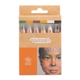 Namaki crayons de maquillage bio 6 coule