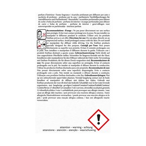 Parfum voiture citronnelle & menthe