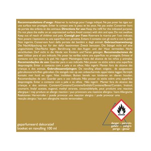 Bouquet parfumé déco vanille d'or