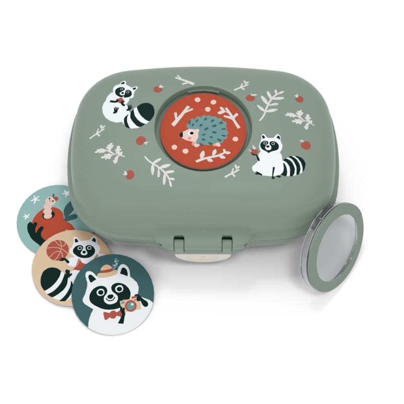 Boite à goûter enfant 600ml raton laveur (Monbento) - Image 2
