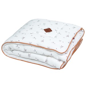 Couverture gaze de coton melody blanc