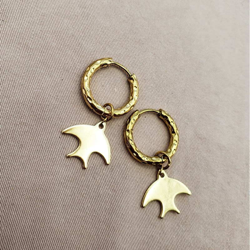 Créoles hirondelle – charm amovible