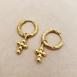 Mini créole croix – charm amovible