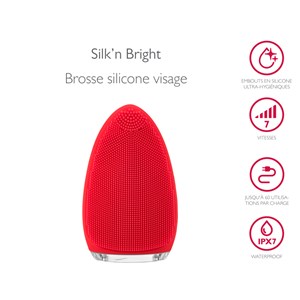 Brosse de visage bright silicone*