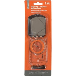 Boussole sol sighting compass with mirror