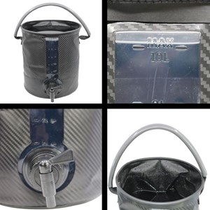 Seau pliable avec robinet cao 10 litres