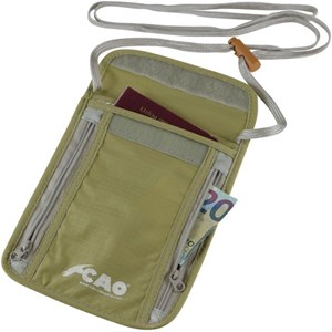 Pochette de sécurité cao tour de cou