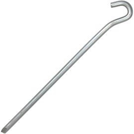6 piquets de tente cao acier 230mm 7mmø