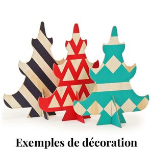 Sapin en bois à décorer (30cm)