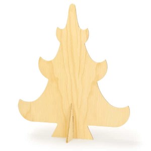 Sapin en bois à décorer (30cm)