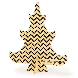 Sapin en bois à décorer (30cm)