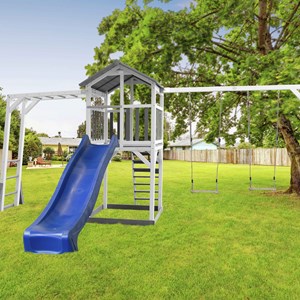 Beach tower 2 balançoires, échelle de s