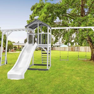 Beach tower 2 balançoires, échelle de s